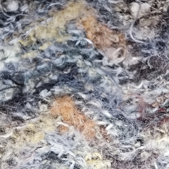 Harley Of Scotland Multicolor Chevron Wave Knit Pattern Turtleneck Sweater Men S - Picture 7 of 16